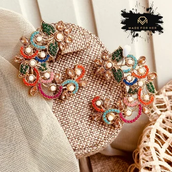 Elaborate Baroque Pearl Earrings